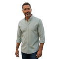 Olive Green Solid Oxford Cotton Shirt